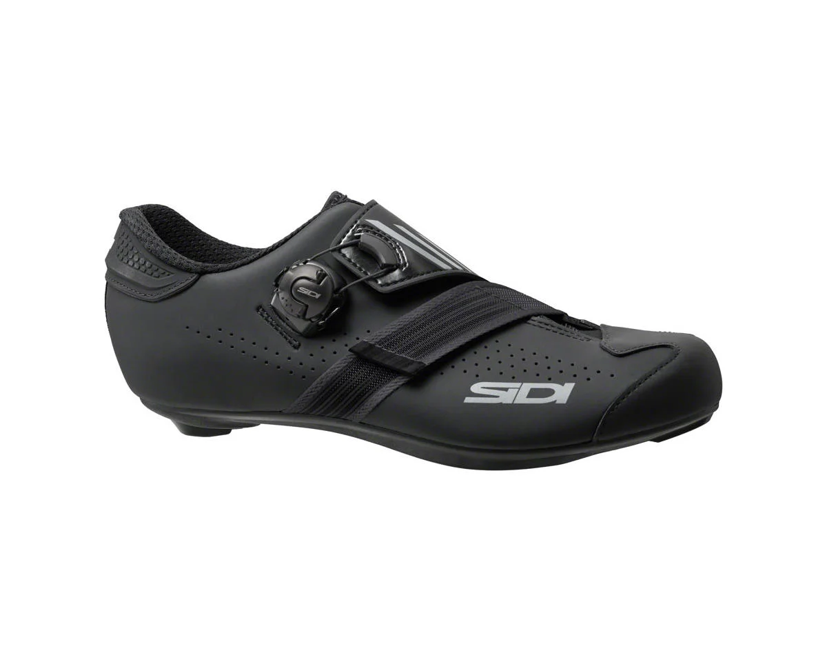 Sidi Men's Prima Mega Road Shoes (Black/Black) (46.5) (Wide)